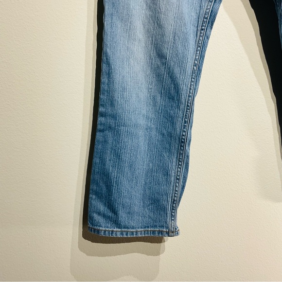 Levi's 514 Slim Straight Relaxed Fit Light Blue Jeans 32 x 27 Vintage Fit Jeans - Picture 8 of 10